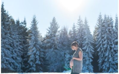 Séance grossesse – Neige – Alsace